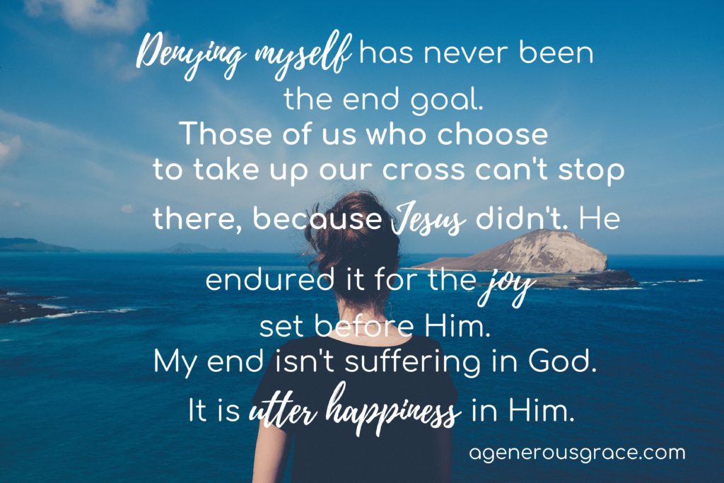 self-denial martyrdom meme