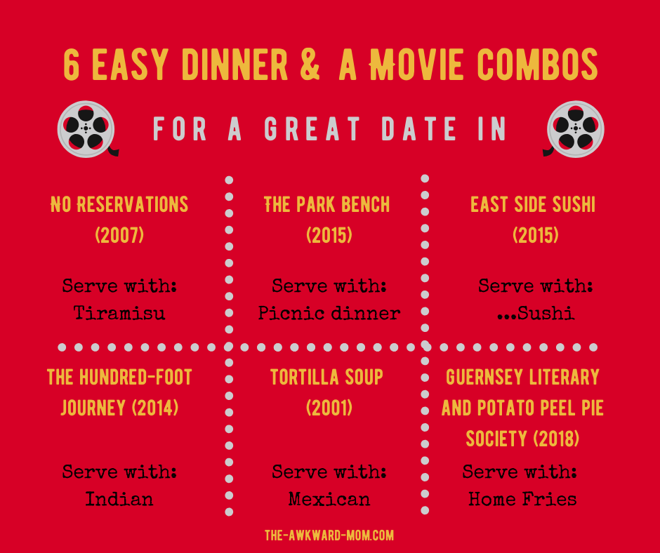 date in dinner movie combo