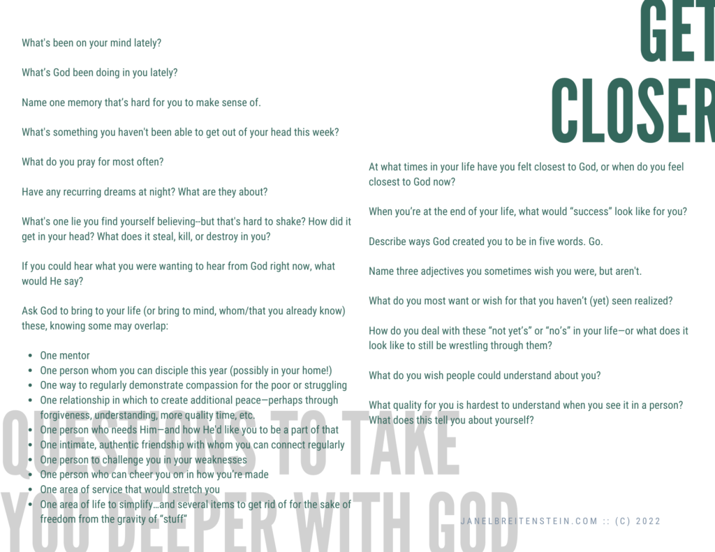 relationship with God