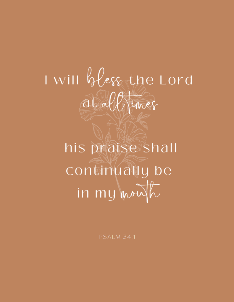 gratitude scripture art