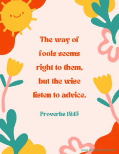 Proverbs for kids