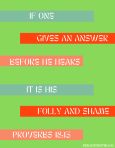 Proverbs for kids